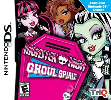 Monster High - Ghoul Spirit (USA) (En,Fr) (NDSi Enhanced) box cover front